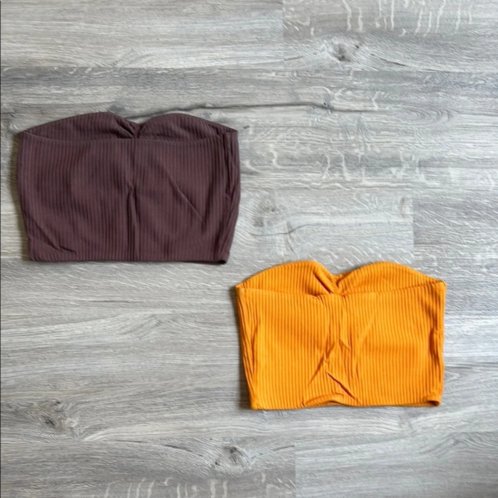 Wilfred Ribbed Tube Tops - Picture 2 of 4